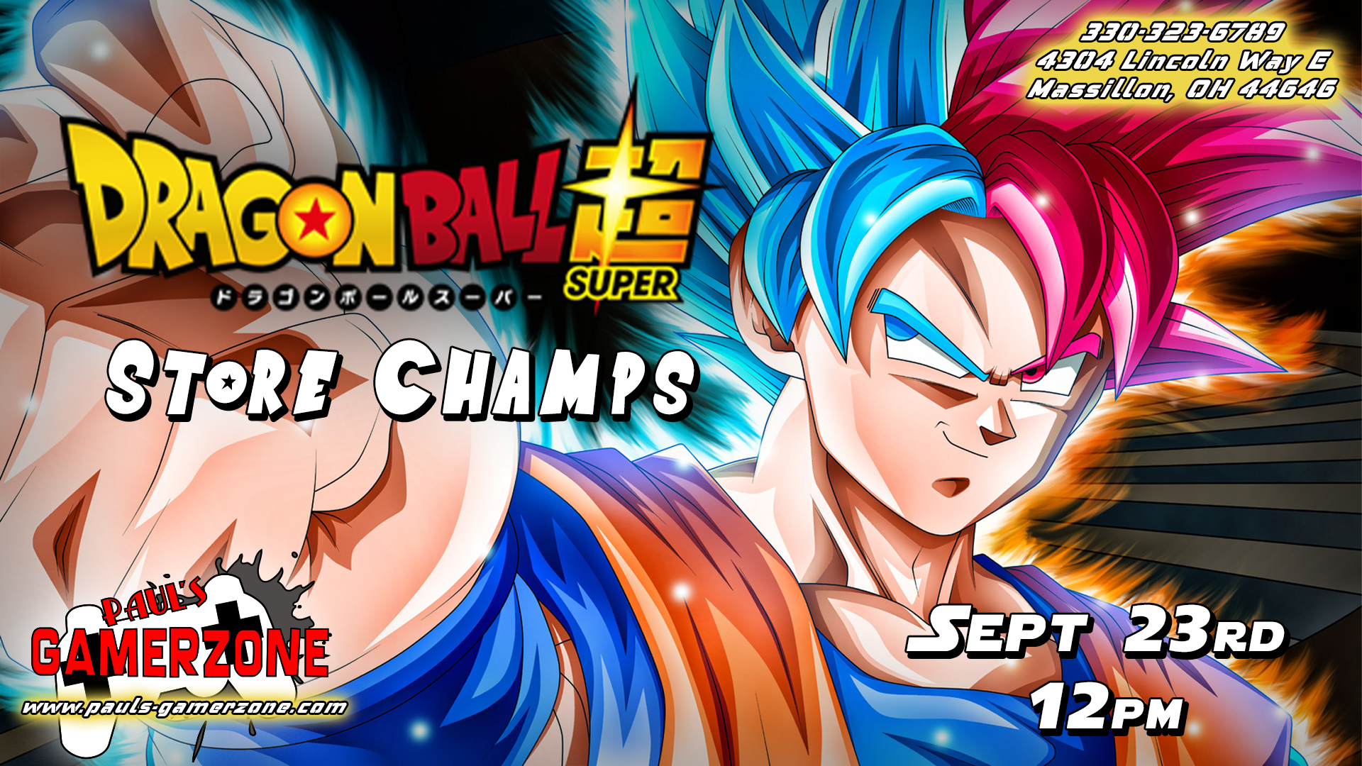 Dragonball Super Store Champs!