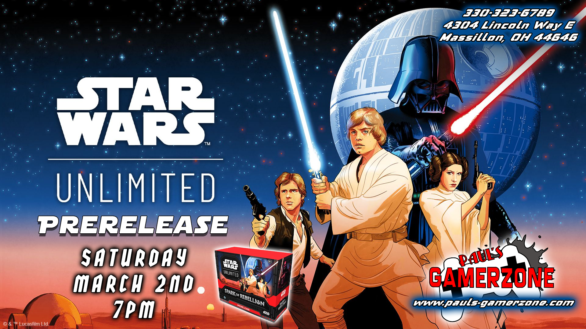 Star Wars: Unlimited Prerelease!