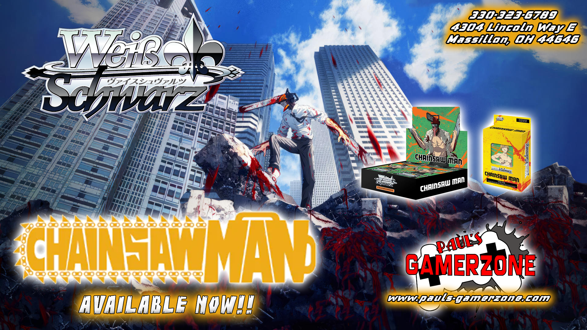 Weiss Schwarz Chainsawman!