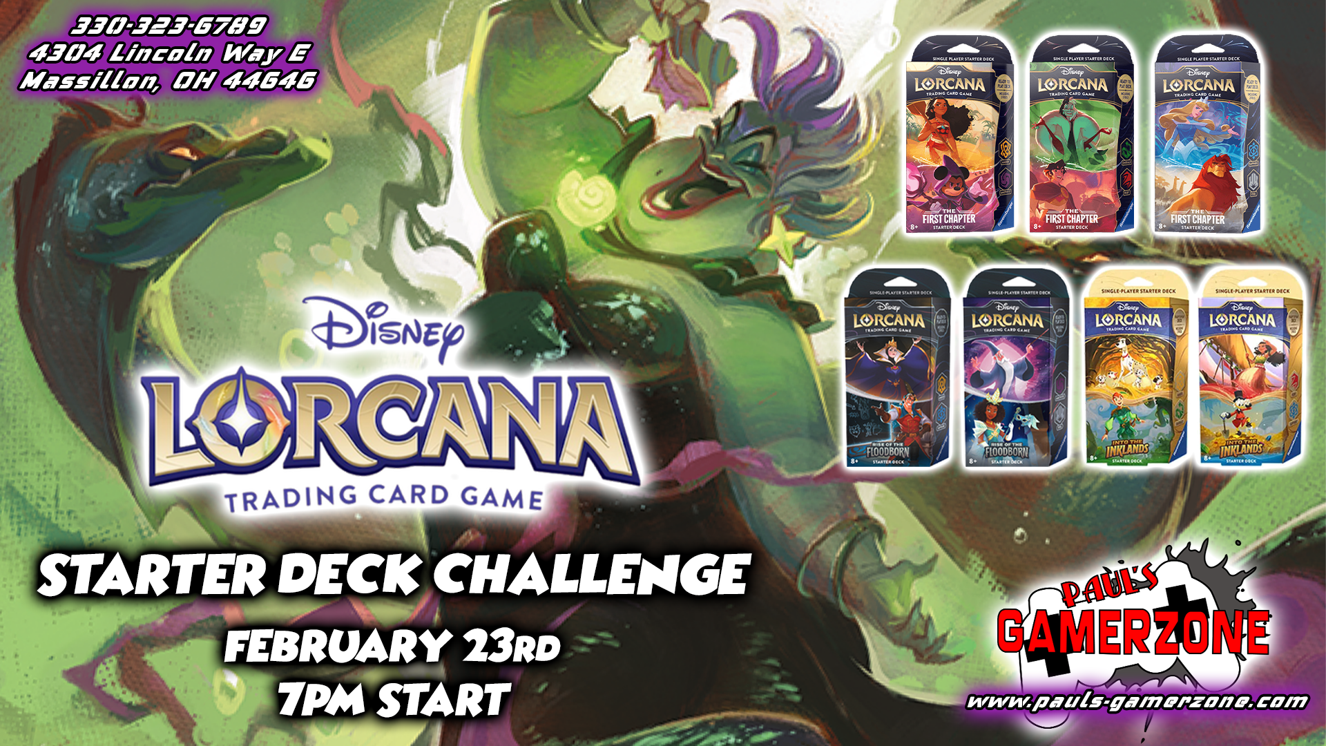 Disney Lorcana Starter Deck Challenge!