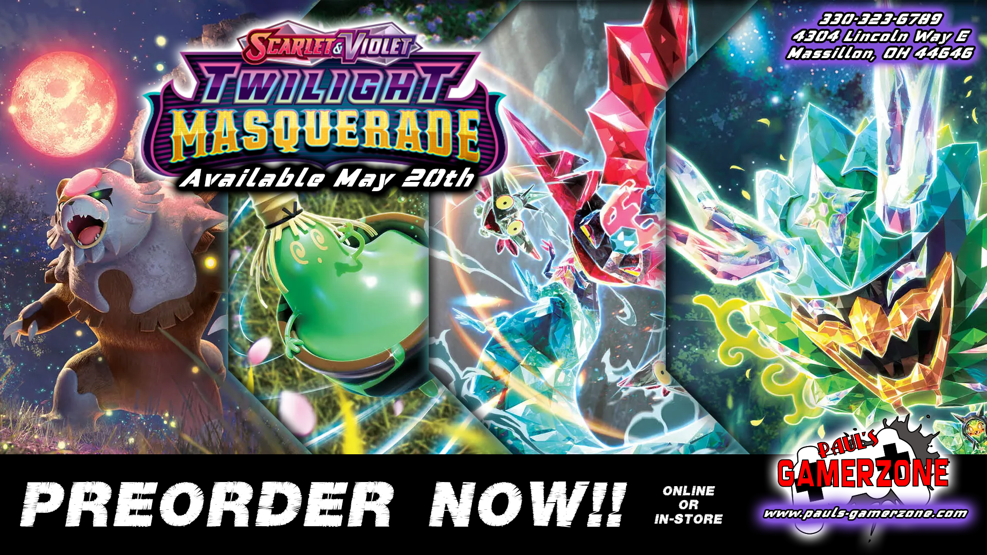 Twilight Masquerade Preorder!