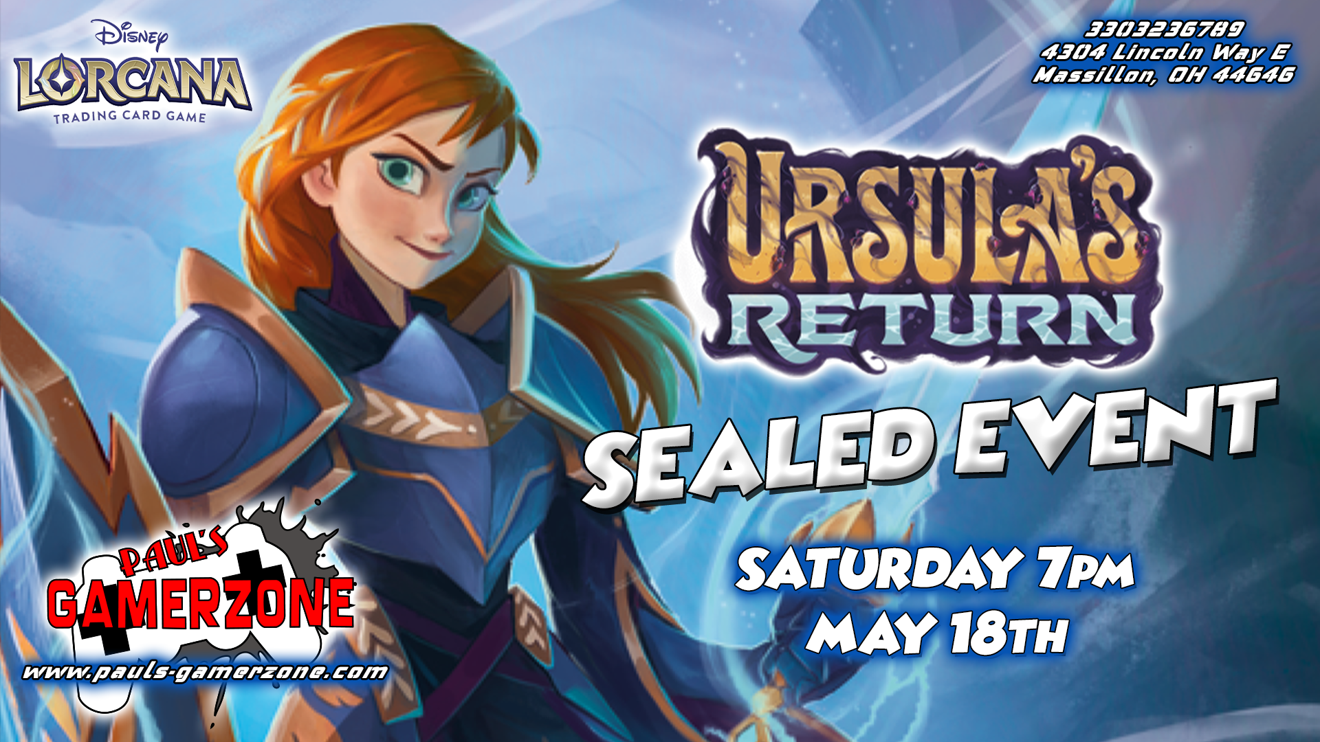 Ursula's Return Sealed Event!